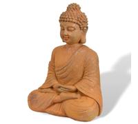 Figure Bouddha en fer jardin rouille fer figure sculpture style antique