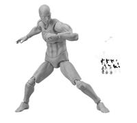 Figure d'action du corps masculin, 15 cm Filans de mannequin mobiles flexibles Figures d'action avec base de supports, mannequin humain pour esquisser, peinture, dessin, artistes