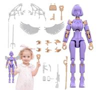 Figure d'action entièrement articulée | Jouet d'action super méchant entièrement articulé | Ensemble de figures d'actions mobiles à plusieurs articulations définies | Actions drôles Figure de jeu ada