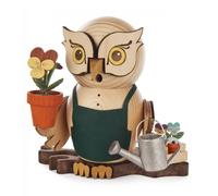 Figure de Brûleur D'Encens Chouette Gärtner Neuf 16cm Garteneule Pflanzenfreund