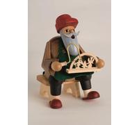 Figure de Brûleur D'Encens Schwibbogenmacher 16 CM Neuf Caractère de Fumée