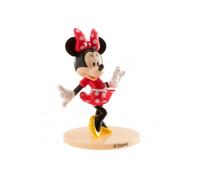 Figure de décoration de gâteau Minnie Mouse multicolore 7,5cm
