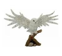 Figure de hibou des neiges 38 cm G