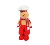 Figure de poupée d"homme en pan de, Figures de garçon et fille en pan, Poupées de Noël mignonnes avec des hommes en pan de, Accessoires photo Décorations d"arbre de Noël saisonnières pour t
