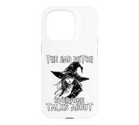 Figure de sorcière Mystique Magie Noire Femmes sorcières Coque pour iPhone 15 Pro