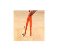 Figure décorative professionnelle d'acier inoxydable de boussole de tiret de travail du bois