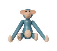 Figure en bois singe mini Vintage H 9,5cm