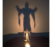 Figure fantomatique Base de Bougie en Plastique Centres de Table d ' Halloween Décors de Maisons effrayants Créateurs d ' atmosphères de fête Décors de Table effrayants