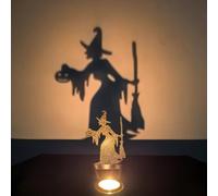 Figure fantomatique Base de Bougie en Plastique Centres de Table d ' Halloween Décors de Maisons effrayants Créateurs d ' atmosphères de fête Décors de Table effrayants
