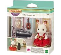 Figure Fille Lapin Chocolat Violon Concert Sylvanian Families EPOCH 6009