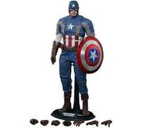 Figure Hot Toys MMS240 - Marvel Comics - Captain America : The Winter Soldier - Captain America Golden Age Version multicolore G