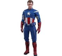 Figure Hot Toys MMS563 - Marvel Comics - Avengers 4 : Endgame - Captain America 2012 Version multicolore G