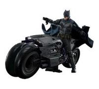 Figure Hot Toys MMS705 - DC Comics - The Flash - Batman & Batcycle Multicolore G