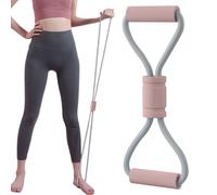 Figure huit bandes d'entraînement - poignée confortable bande de résistance portable parfaite pour l'entraînement en puissance, mise en forme complète du corps | Équipement de fitness élastique