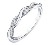 Figure Les Anneaux Ami Bague Réglable Bague Promesse Bague Anniversaire Anniversaire Bague Modernité Ensemble Galvanisé Bague Zircon Calendula Essence, taille unique, Métal, Aucune pierre précieuse