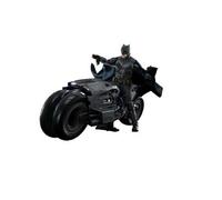 Figurine Hot Toys Mms705 - Dc Comics - The Flash - Batman & Batcycle