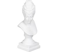 Figure sculpture IXIA résine décoration femme blanche décoration 29,5 cm