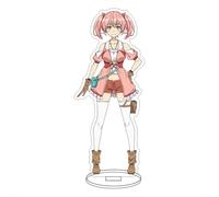 Figure Stand Acrylique pour The White Mage Who Was Banished From the Hero`s Party Is Picked up by an S Rank Adventurer, 16cm Double face Anime Figurine Présentoir Acrylique Fans d'Anime cadeau