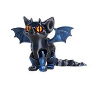 Figure Statue - 3D Printed Articulated Animal Model, Jointed Character Display Decor with Movable Pose Design, Sturdy Balanced Base Feature, Ideal for Living Room Bedroom Study Shelf Fans Teens