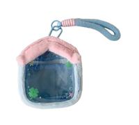 Figure Vault - Plush Doll Display Bag, Transparent Toy Collection Pouch, Dust Proof Carrying Case, Anime Convention Function, Hobby & Collectible Category, Edge Reinforced PVC