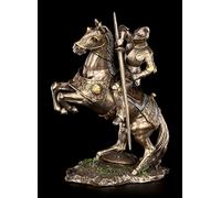 Figuren Shop GmbH Figurine chevalier sur cheval de bataille avec lance Veronese