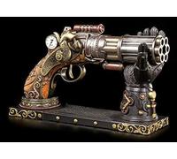 Figuren Shop GmbH Steampunk Déco Pistolet avec Hand-Halterung Fantasy Arme Veronese