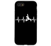 Figures Autocollantes du Yoga ECG Heartline Coque pour iPhone SE (2020) / 7/8
