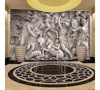 Figures En Relief Animaux Chevaux Art Papier Peint 3d Moderne Soie Texturée Haut De Gamme IdéAl Pour Le Salon Et La Chambre à Coucher-200cm×140cm