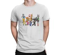 Figures Graphic Tshirt Sing 2 Garth Jennings Rock and Pop Hits Creative Tops Leisure T Shirt Men Tee Unique Gift Idea White(Medium)