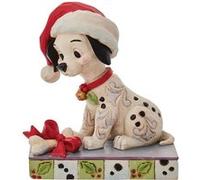 Figurine 101 dalmatiens Lucky Noël BLANC G