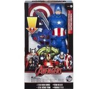 Figurine 30 cm avengers - captain america et son planeur d'attaque 2476 multicolore