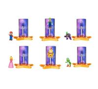 Figurine 4 Cm | Mario Galaxy | Asst Mario Luigi Peach Yoshi Bowser