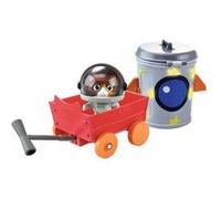 Figurine 44 Chats - Cosmo et son chariot G