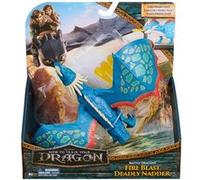 Spin Master Figurine Dragon Tempête (DreamWorks Dragons) 25 cm articulée 3 projectiles – 4 ans+