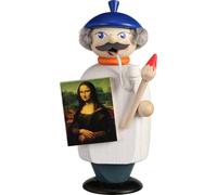 Figurine À Fumée Artiste LxHxP 7x14x6Cm NEU Homme À Fumée Figurine À Fumée