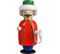 Figurine À Fumée Osmane LxHxP 7x14x7Cm NEU Fumeur Figurine De Fumée Seiffen