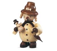 Figurine À Fumée Petit Femme Des Neiges Nature (LxH): 12x14cm NEU FUMEUR