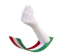 Figurine à la main italienne - Décoration de bureau imprimée en 3D pour décoration | Sculpture de geste à bascule avec un style moderne et élégant, pièce maîtresse pour tables basses, étagères