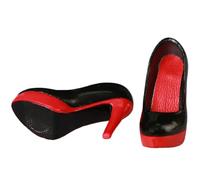 Figurine à talon haut pour 1/6 femme - Design réaliste - Chaussures de poupée - Accessoire de déguisement - Chaussures pour affichage