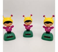 Figurine Abeille Dansante, Modèle Poupée À Énergie Solaire, Statue, Jouet Scientifique Éducatif Pour Enfant, Cadeau, Décoration De Maison