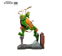 Figurine - ABYSSE CORP - Michelangelo - 21cm - Tortues Ninja - Collection détaillée