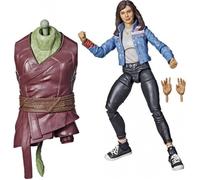 Marvel Hasbro Legends Series Doctor Strange in The Multiverse of Madness, Figurine America Chavez MCU de 15 cm, 2 Accessoires, pièce Build-A-Figure Multicolore F0371