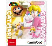 Figurine Amiibo Mario Chat et Peach Chat G