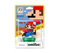 Figurine Amiibo Mario Pixel Bleu