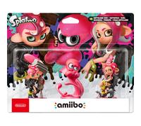 Figurine Amiibo Nintendo Amiibo Splatoon Fille + Garcon + Poulpe