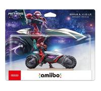 Figurine Amiibo - Samus & Vai-O-La • Collection Metroid
