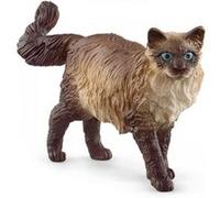 Schleich Figurine animale Chat Ragdoll 13940 – Farm World – Multicolore