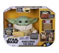 Figurine - HASBRO - Baby Yoda - Animatronique - 25 sons et mouvements - Sac inclus