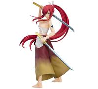 Figurine Anime Fairy Tail, Lucy Heartfilia/Erza Scarlet, Statues, 17 cm, PVC, modèle de dessin animé, décoration, ornements, objets de collection, cadeau