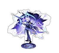 Figurine Anime Genshin Impact VARKA ZIBAI - Support en acrylique, plaque décorative de bureau (1 pièce) - Cadeau pour les fans du jeu 76
